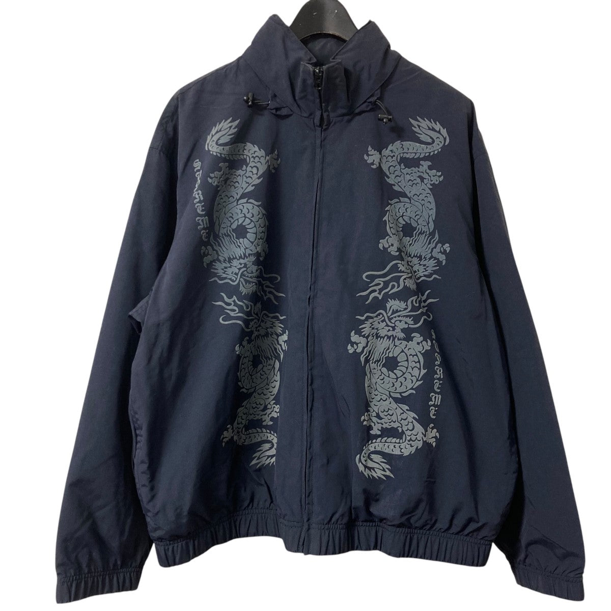 21SSDragon Track Jacketプリントナイロンジャケット