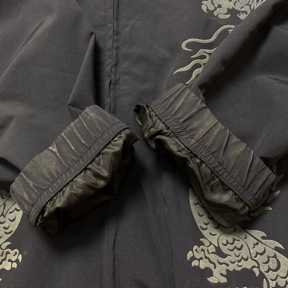 21SSDragon Track Jacketプリントナイロンジャケット