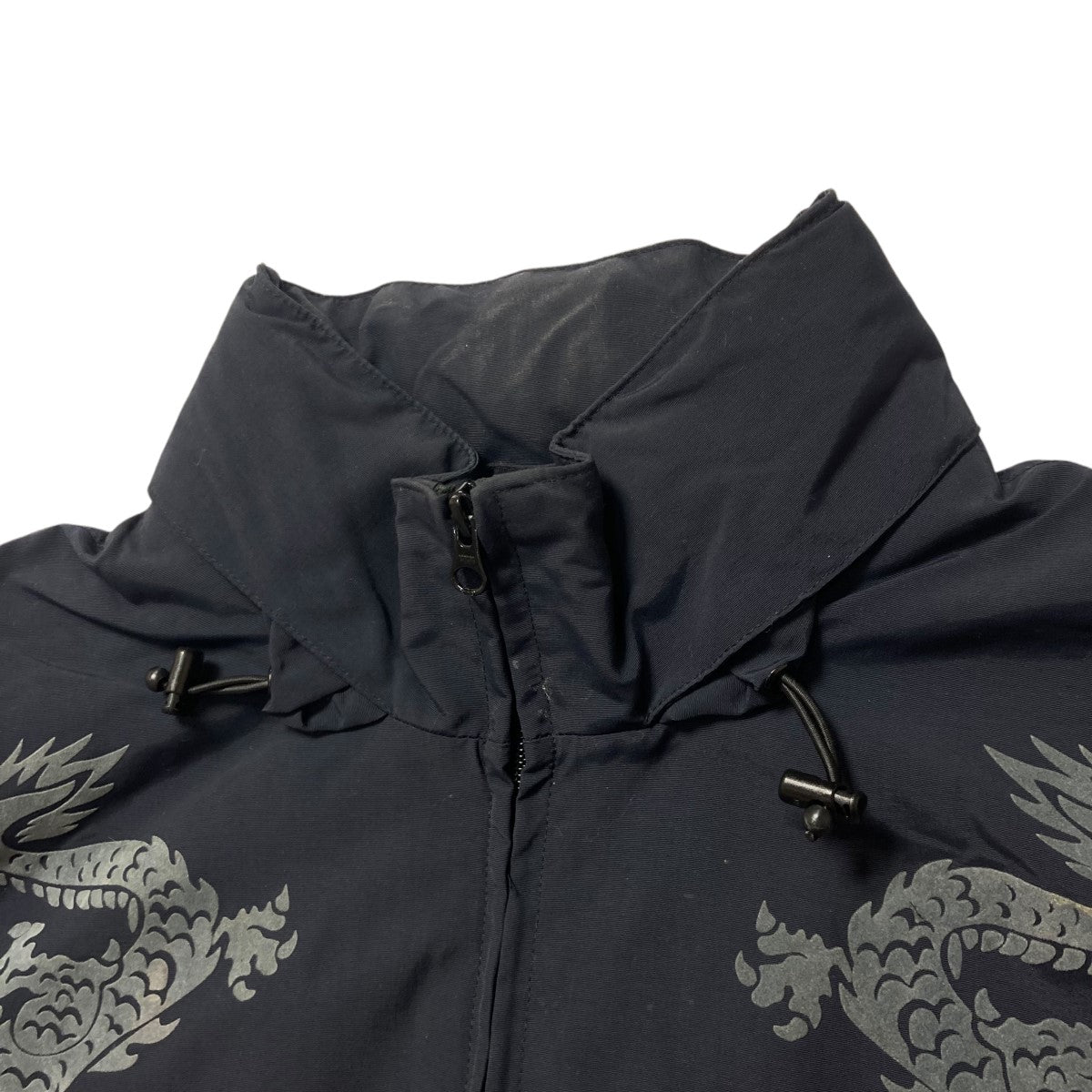 21SSDragon Track Jacketプリントナイロンジャケット