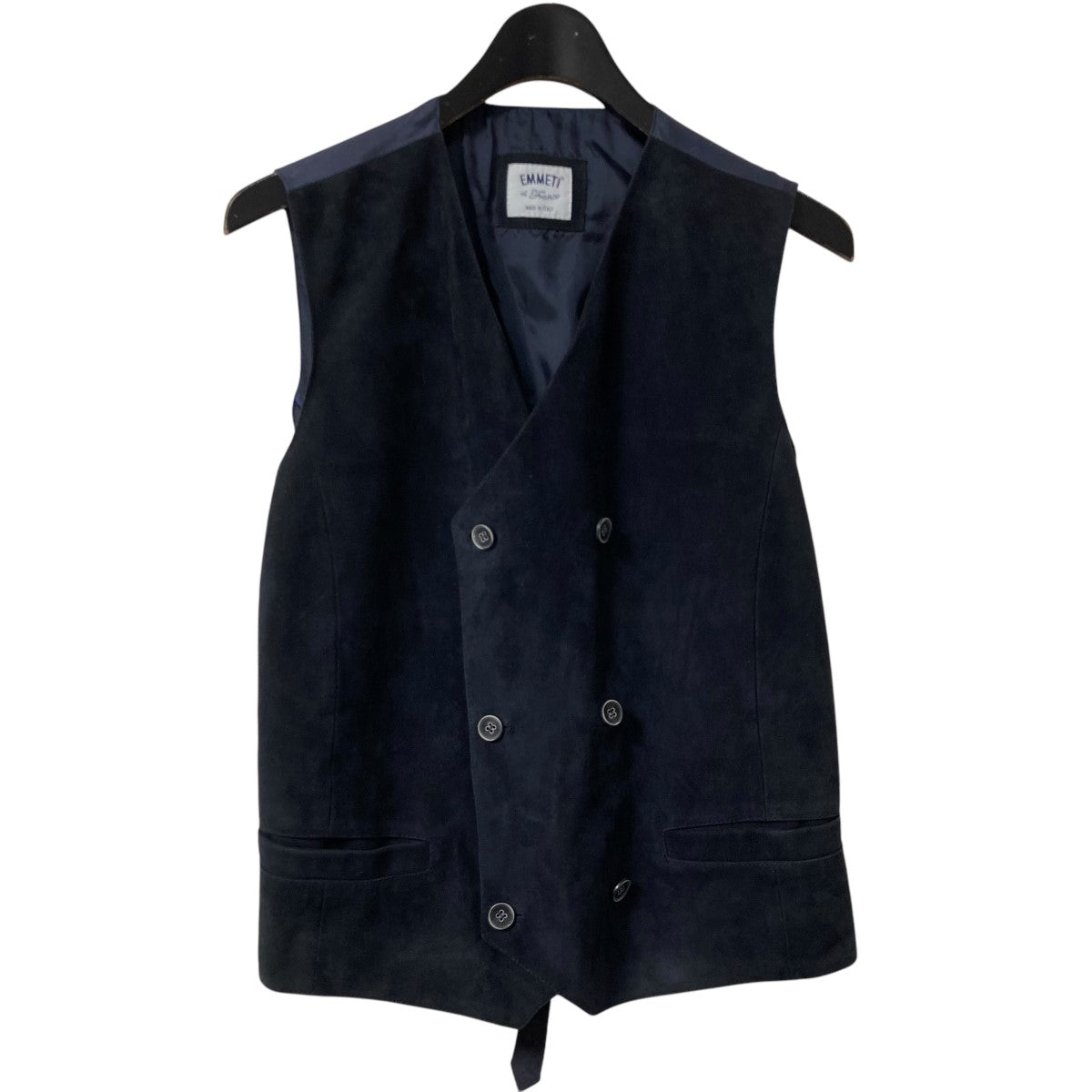 未使用 新品 エンメティ ダウン ベスト ゴート レザ - スエード EMMETI / JURI ゴートスキンスエードダウンベスト - 【公式】 Vandori