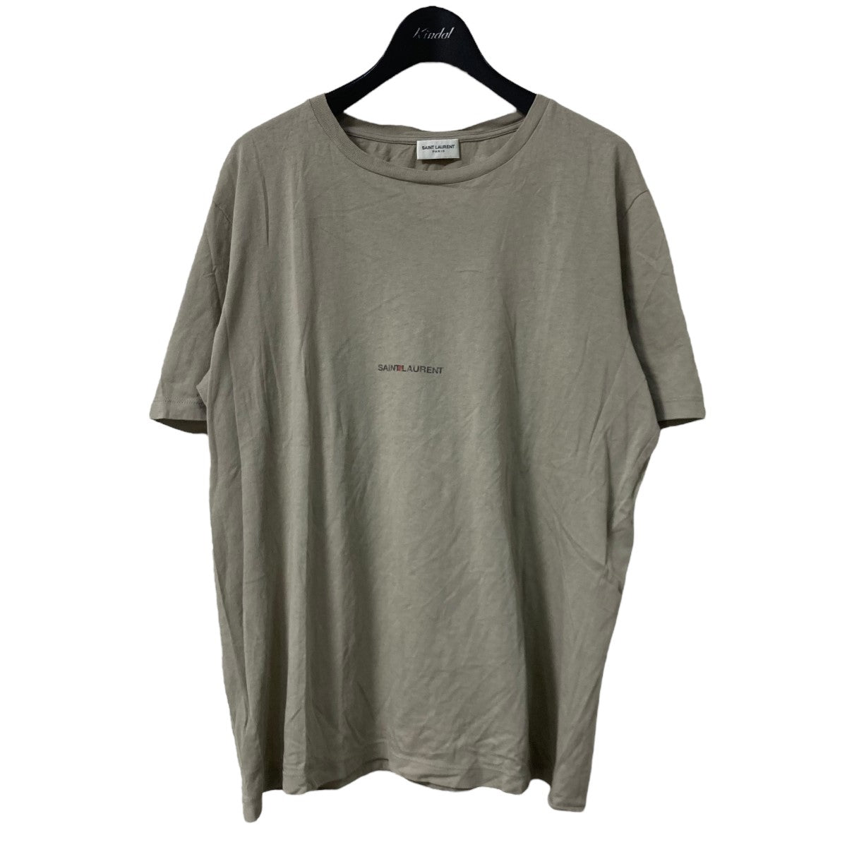 Saint Laurent Paris(サンローランパリ) コットンロゴTシャツ