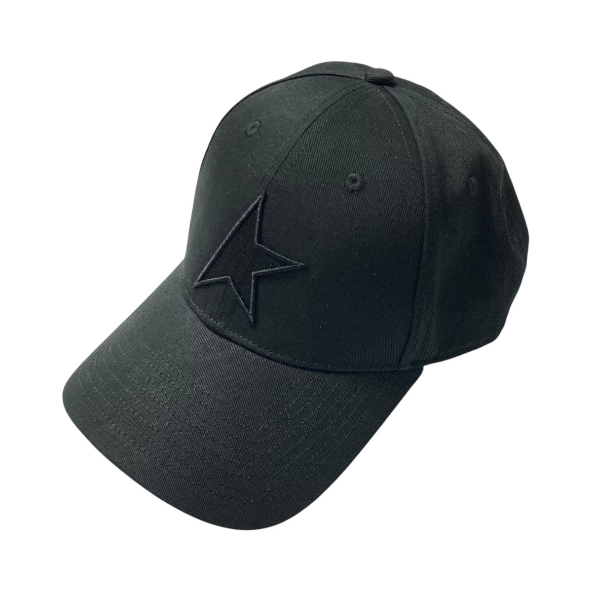 GOLDEN  STAR BASEBALL CAP ゴールデングース黒 GOLDEN GOOSE(ゴールデングース) ベースボールキャップ スター