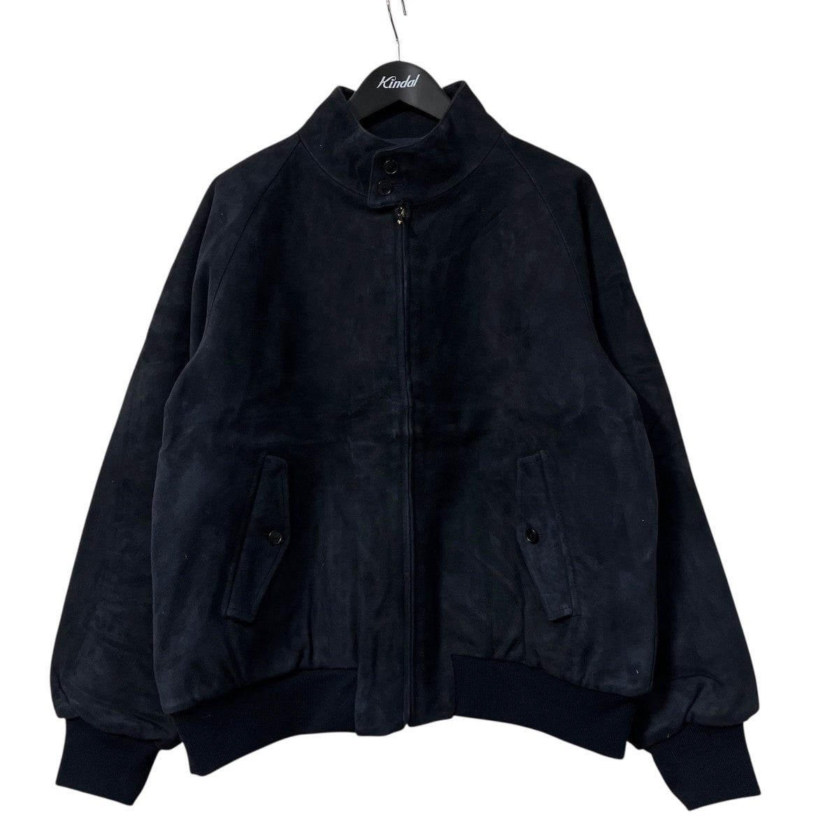 A．PRESSE(アプレッセ) 25SSSuede leather Harrington Jacket山羊