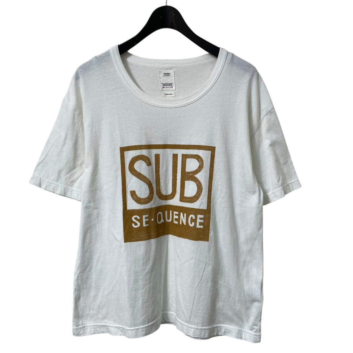 VISVIM(ビズビム) 19AWJUMBO TEE S S (SUB)フロントデザインTシャツ