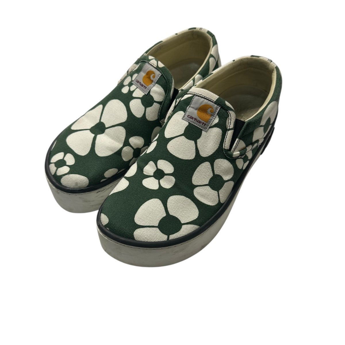 MARNI×CARHARTT WIP SLIP-ON SNEAKERS花柄スリッポン ホワイト