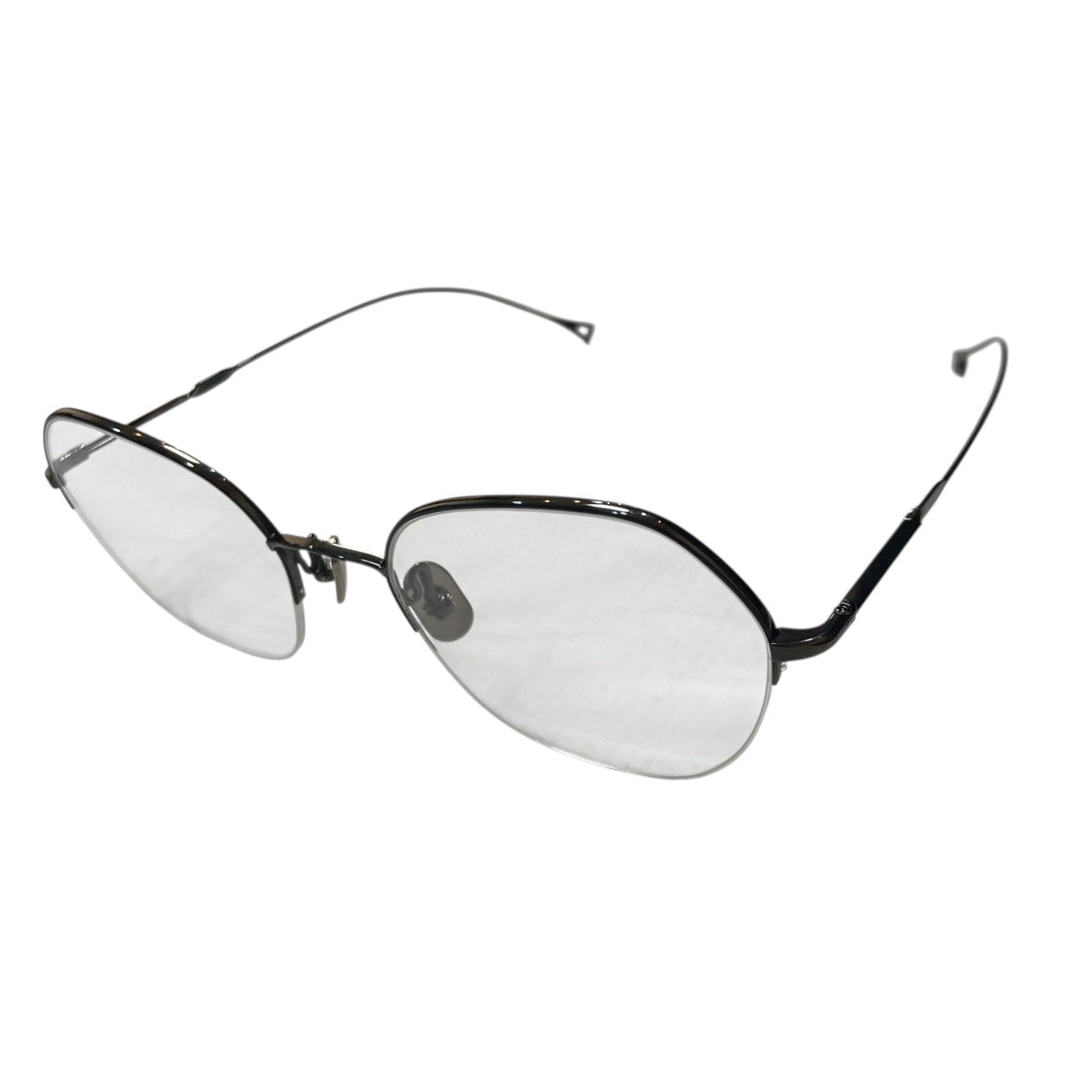 金子眼鏡×ISSEY MIYAKE GUN眼鏡HEXAGON V HEXAGON V ブラック レンズ