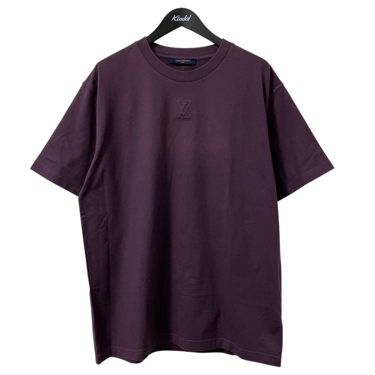 LV ルイ・ヴィトン　Tシャツ　紫　パープル　ロゴ　モノグラム LOUIS VUITTON】ルイヴィトン『ロゴ 半袖Tシャツ sizeXS』RW212W UOL