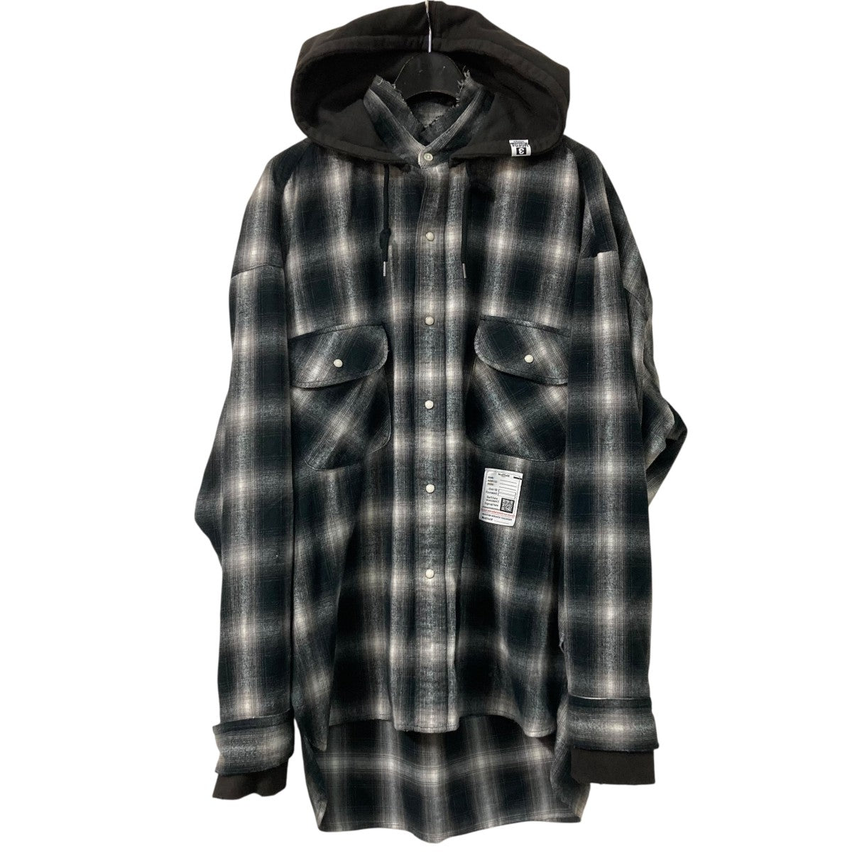 MIHARA YASUHIRO(ミハラヤスヒロ) 24AWSWEAT HOODIE L S SHIRTSフード