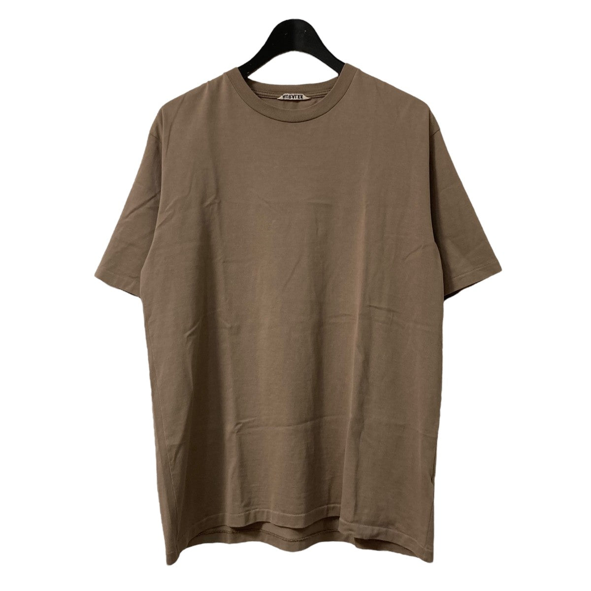 AURALEE ブラウン カットソー AURALEE(オーラリー) 20SSLUSTER PLAITING TEEクルーネックT