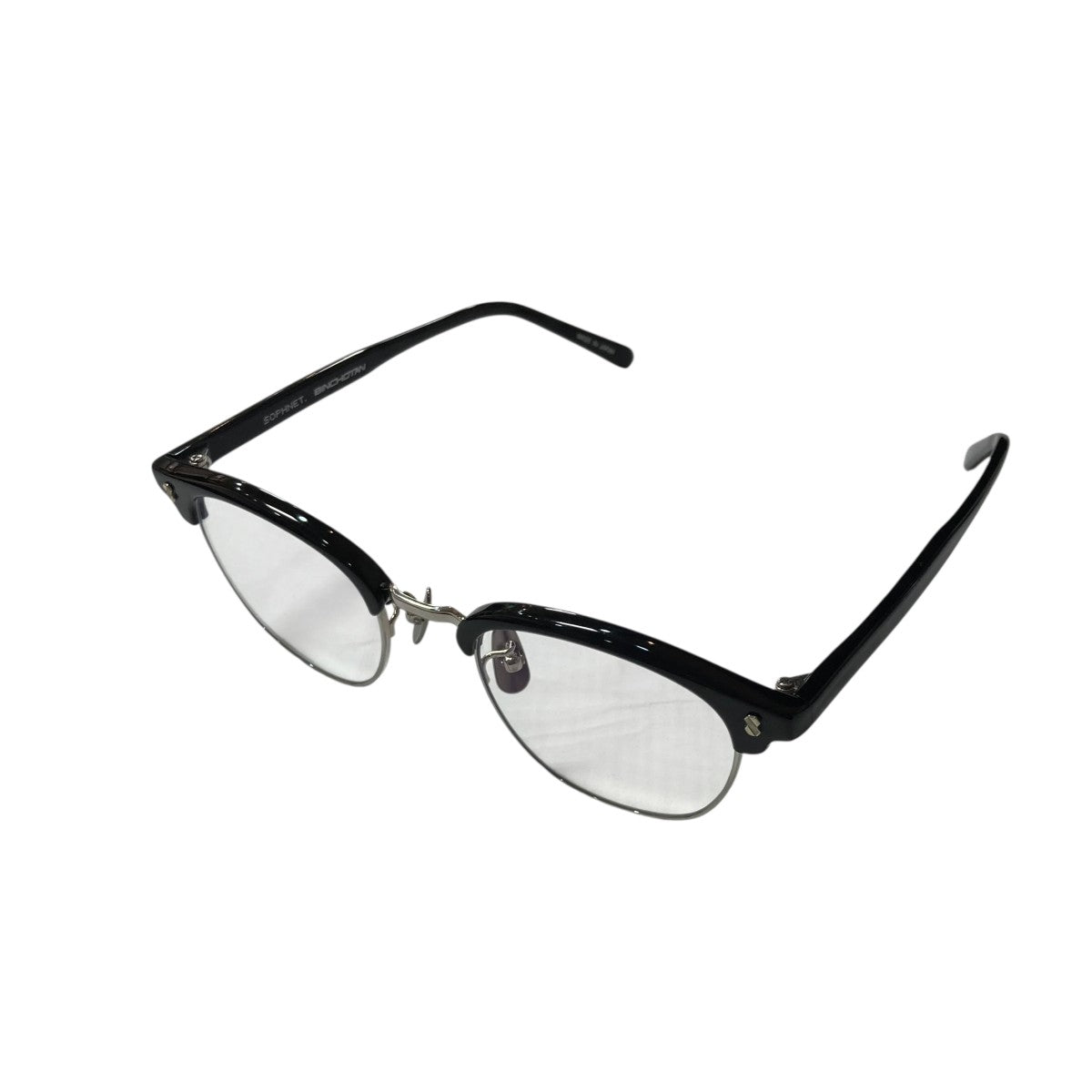 SOPHNET. BINCHOTAN GLASSES 黒 SOPH. | BINCHOTAN GLASSES(FREE BLACK):