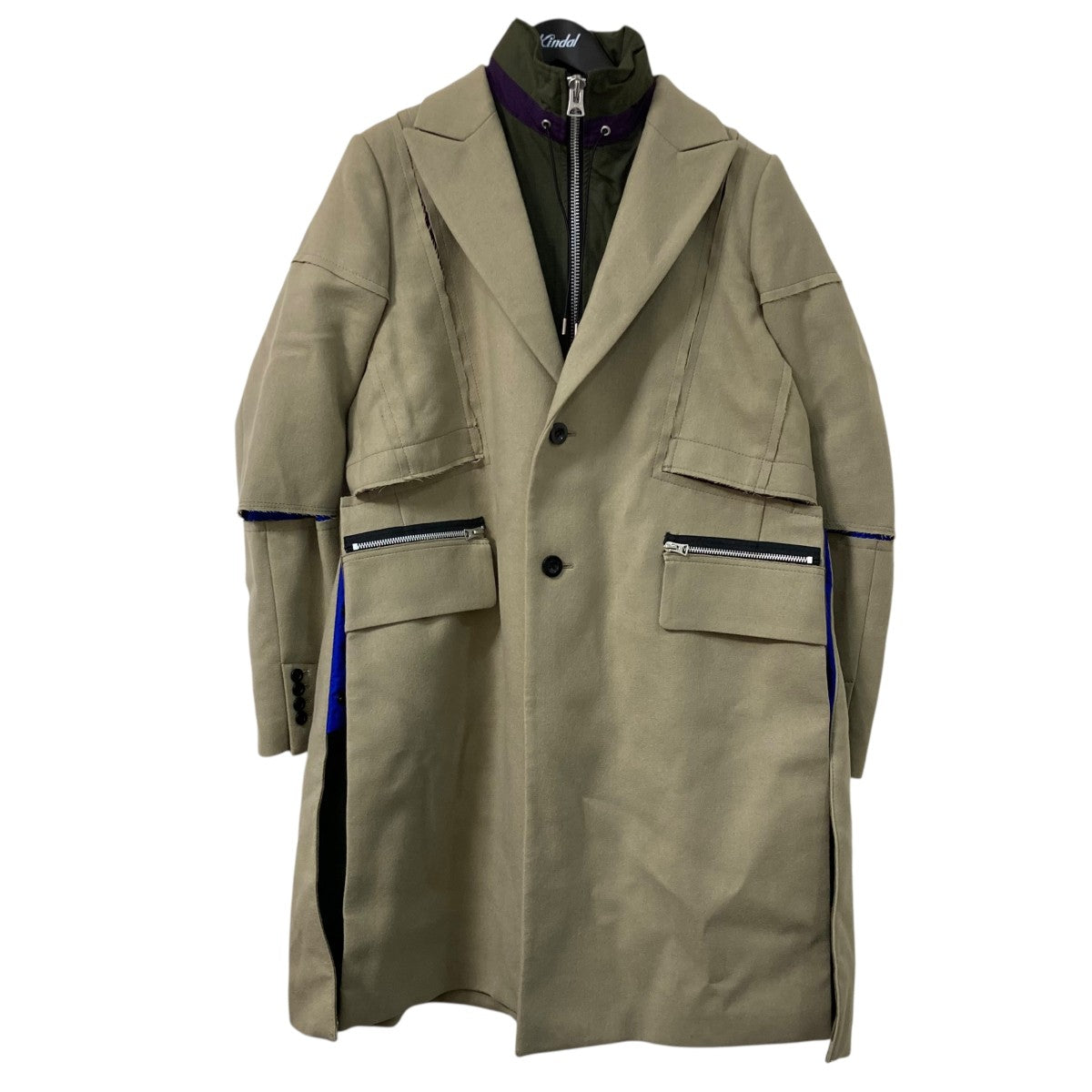 sacai(サカイ) 21AWWool Melton Coatジップコート21-02616M 21-02616M