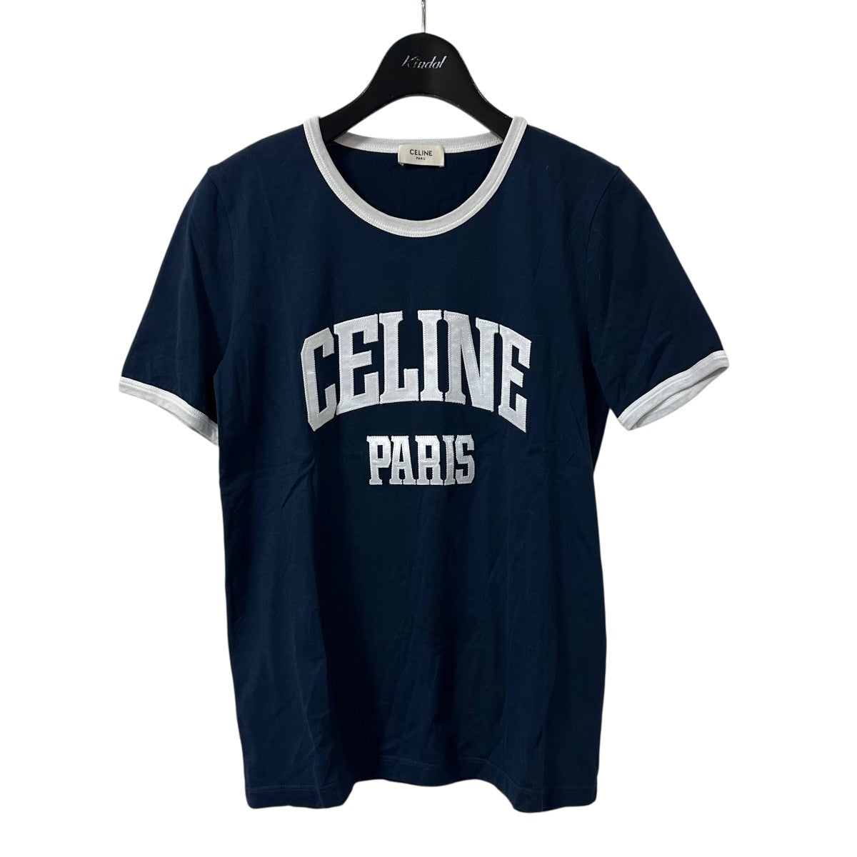 【もか】セリーヌ　ロングtシャツ 楽天市場】セリーヌ CELINE サイズ:XL 2X39H671Q.38AW コットン