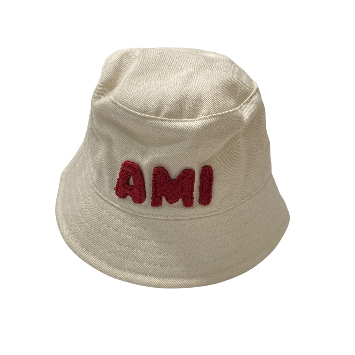 AMI PARIS(アミパリス) カラーコットンツイル バケットハット