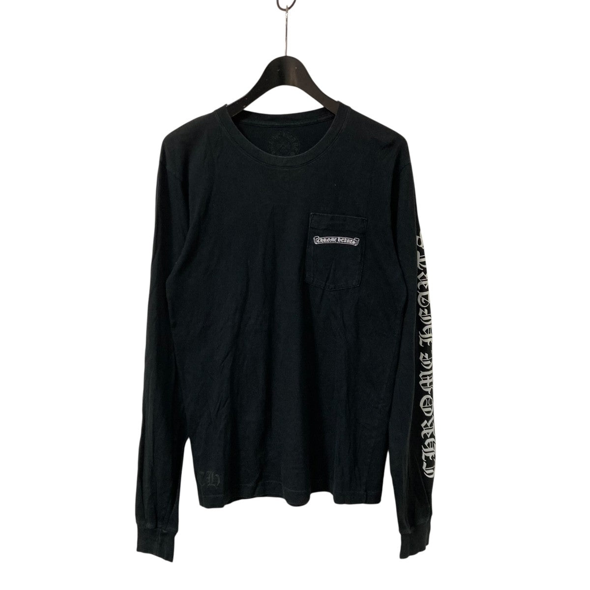 美品！CHROME HEARTS ブラック ロングスリーブ CHROME HEARTS(クロムハーツ) ロングスリーブカットソー