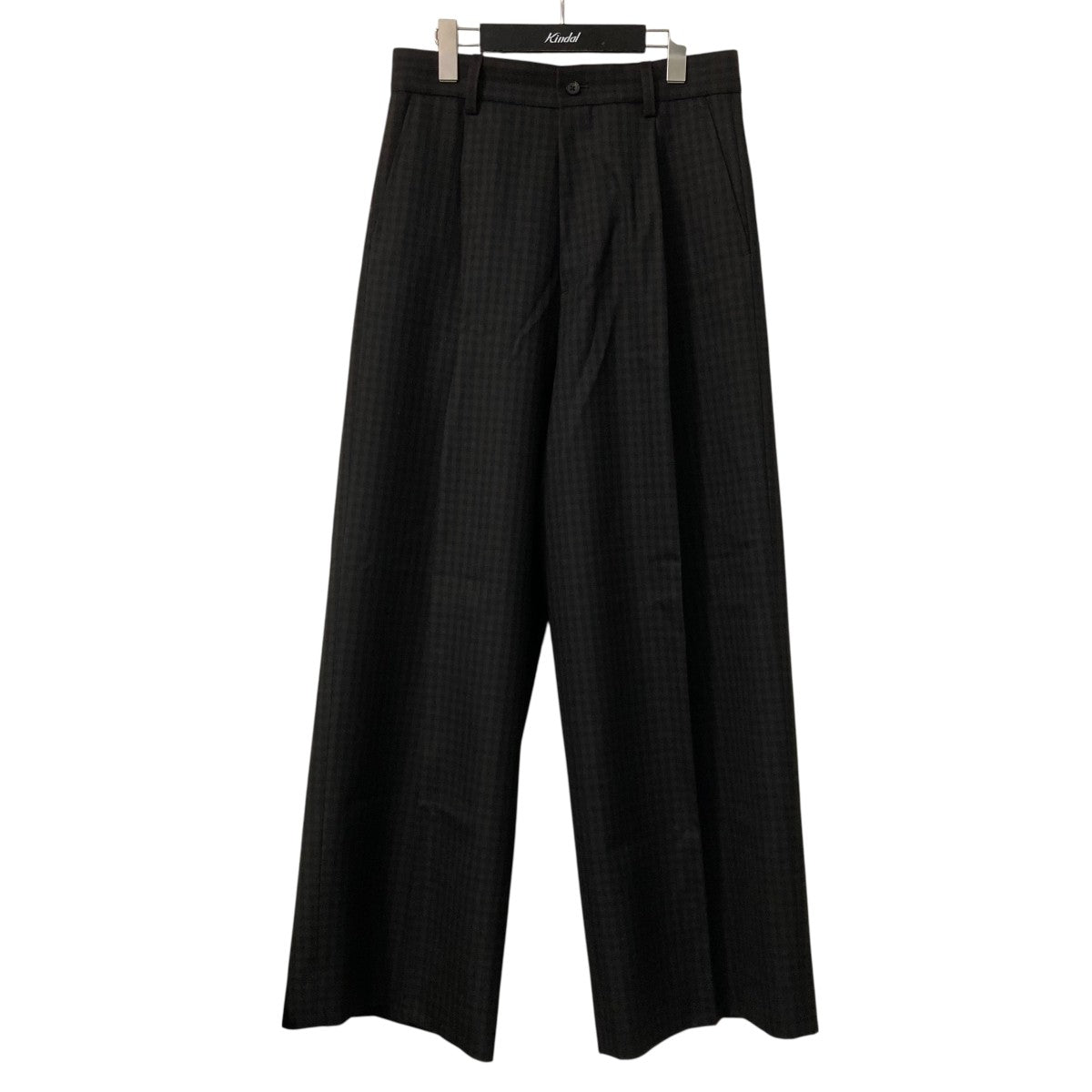 stein(シュタイン) EXTRA WIDE TROUSERS GINGHAMチェックタック
