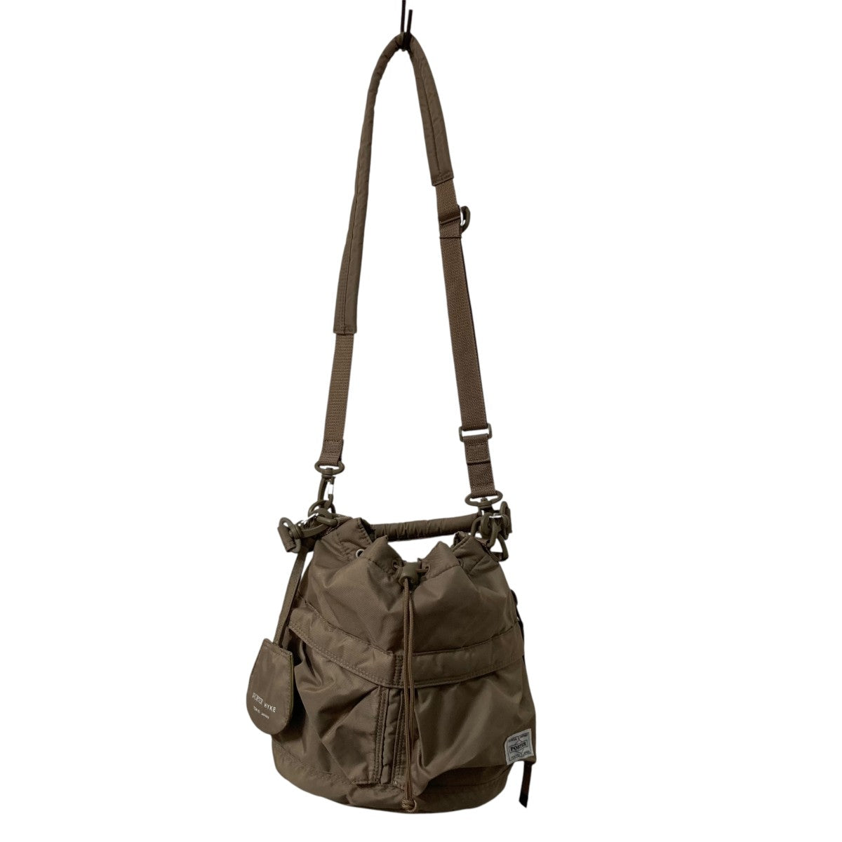 PORTER×HYKE 2 WAY TOOL BAG SMALLショルダーバッグ ベージュ