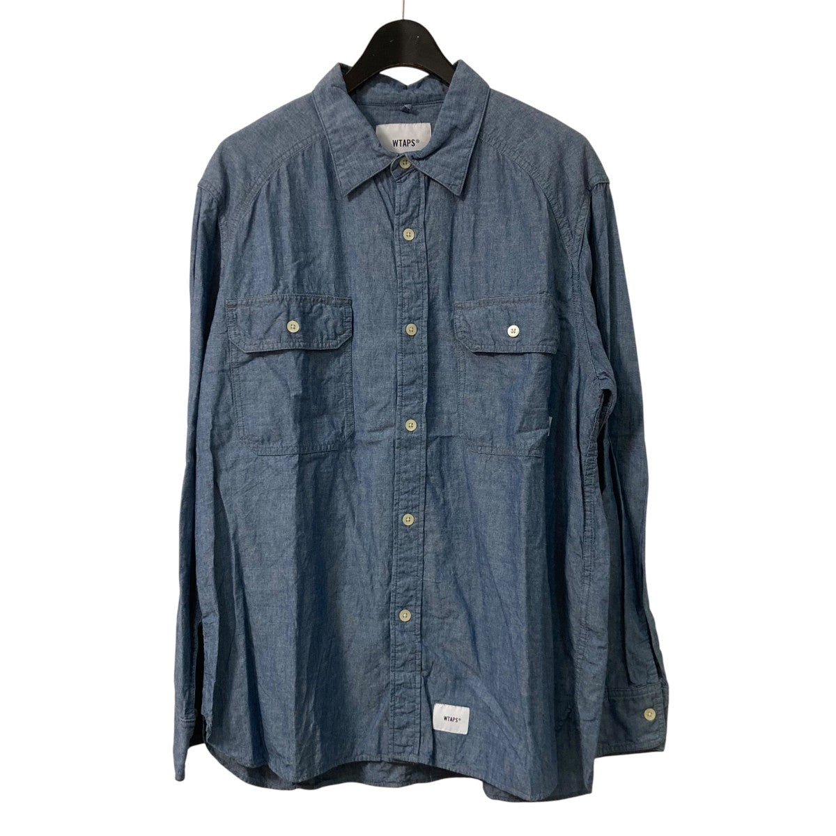 WTAPS(ダブルタップス) 20SSCELL LS SHIRTシャンブレーシャツ