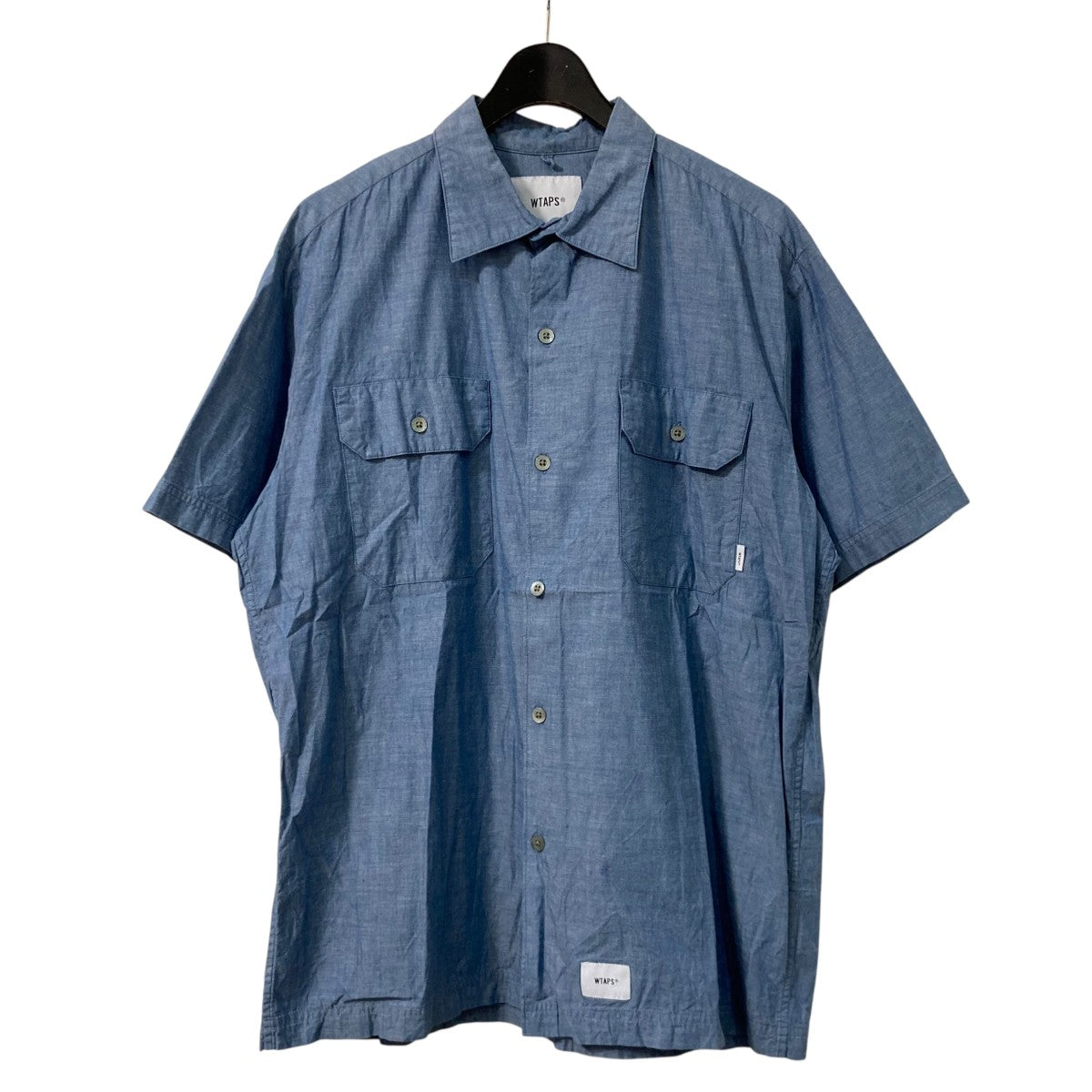 【希少！】WTAPS 20SS 201WDT-SHM05 半袖　シャツ WTAPS(ダブルタップス) 20SSDECK SS SHIRT半袖シャツ201WVDT