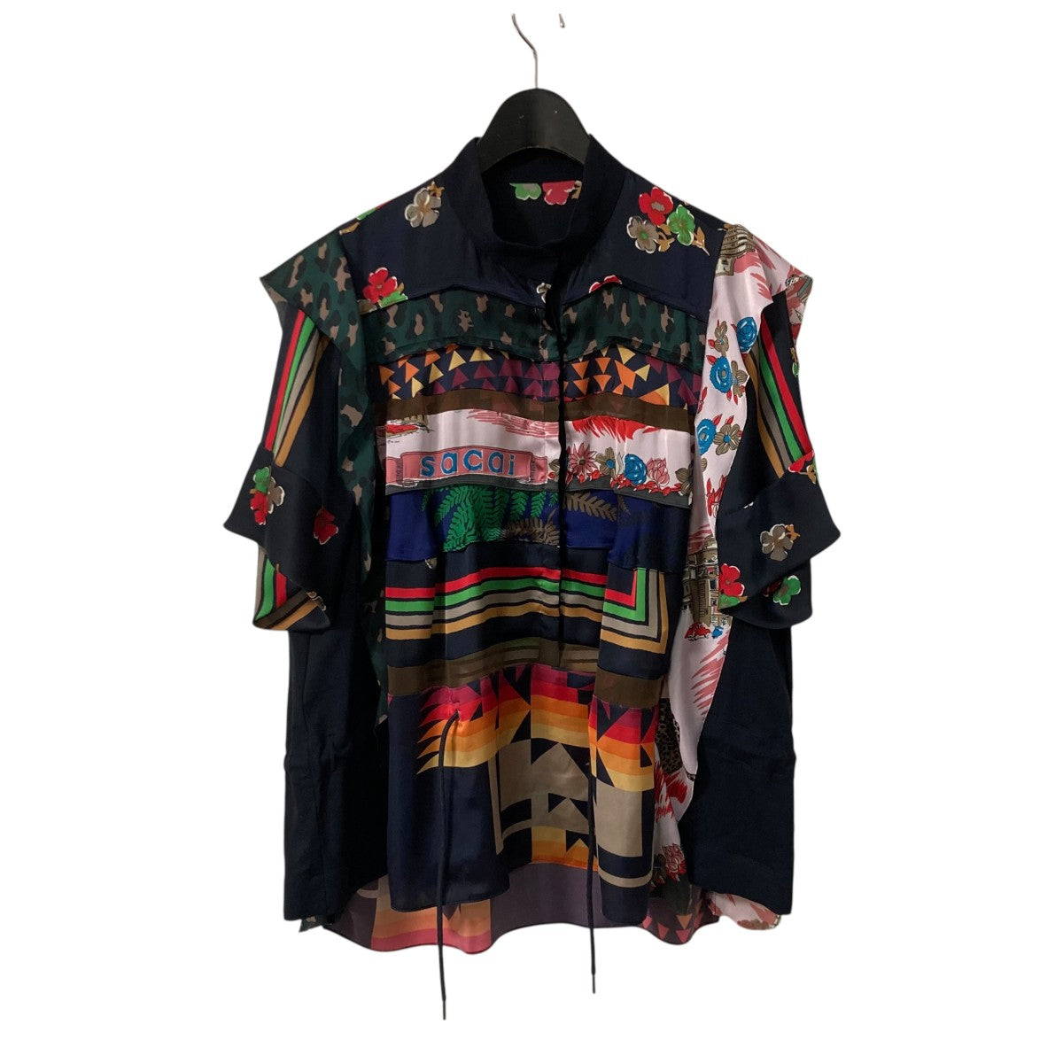 sacai(サカイ) 21SSArchive Print Mix Pullover半袖シャツ21