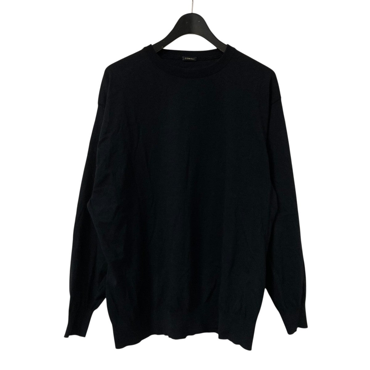 COMOLI 25SS コットン クルーネックニット COMOLI(コモリ) 25SSコットン クルーネックニットクルーネック