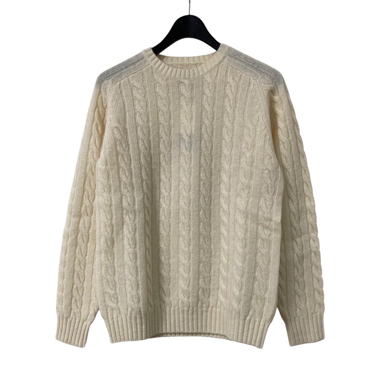 BEAMS PLUS(ビームスプラス) 5ゲージ ケーブル クルーネックニット38