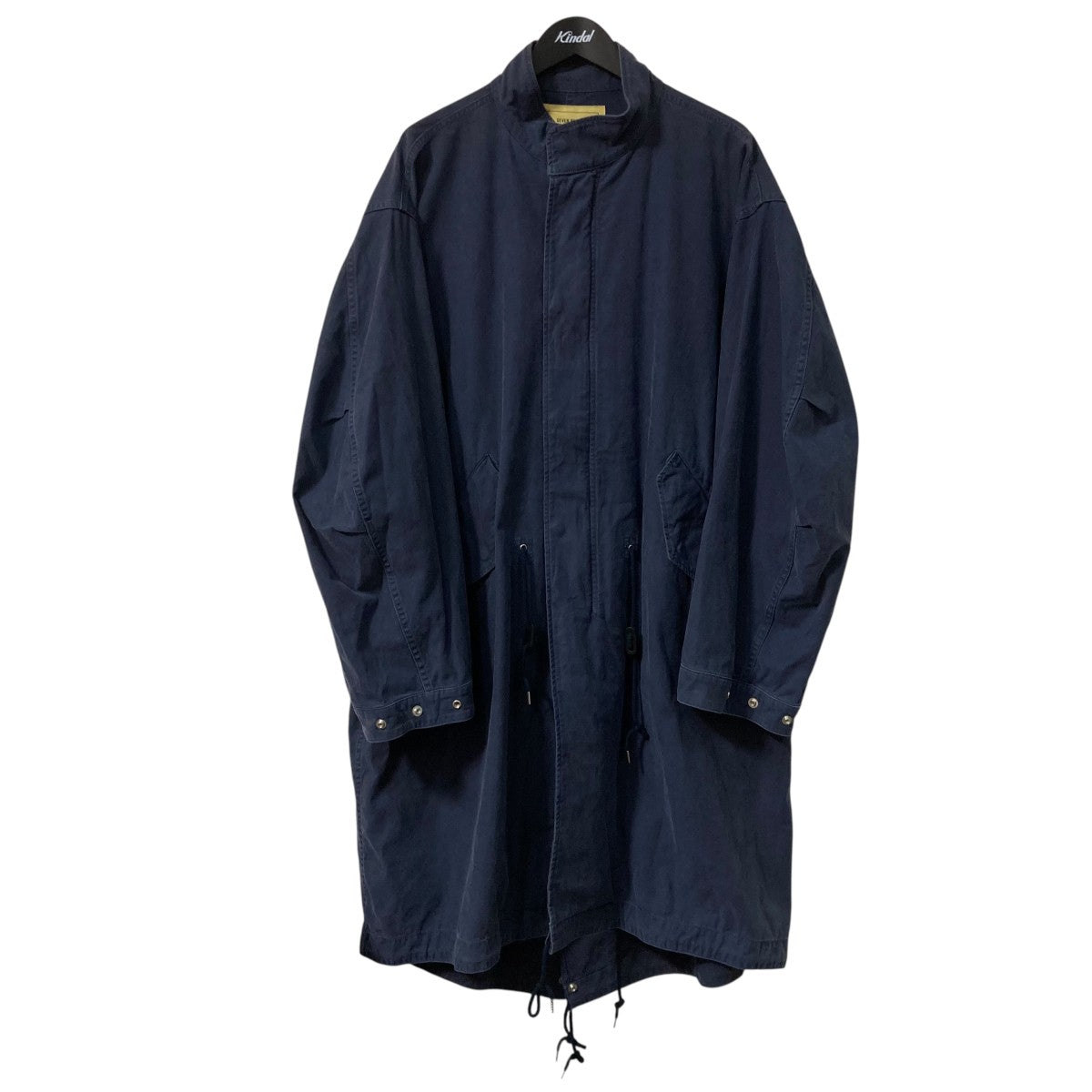 COMOLI ネイビーモッズコート 14S-04002 SEVEN BY SEVEN(セブンバイセブン) モッズコート800 3110005 800