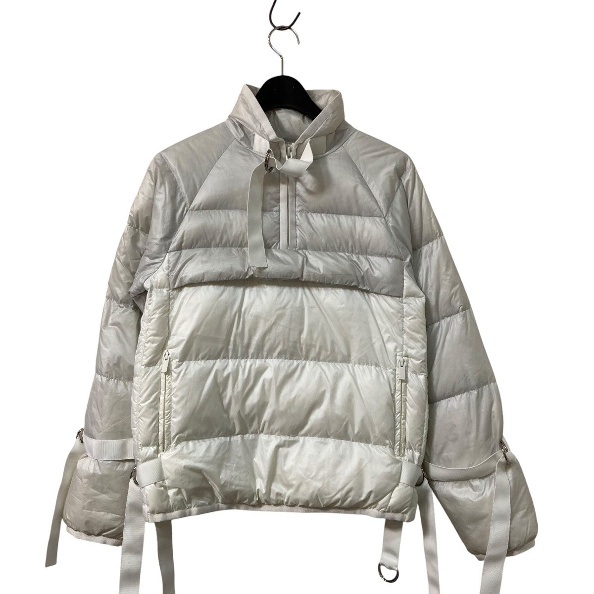 sacai　サカイ　MA-1　ホワイト　ブルゾン　ジャケット SACAI] MA-1 Blouson – MaW SAPPORO