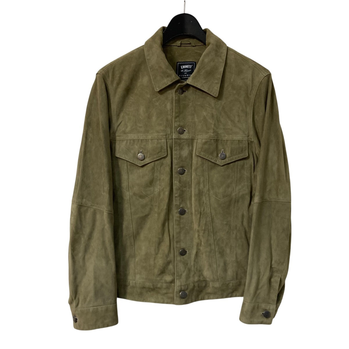 EMMETI×TOMORROW LAND PILGRIM ラムスエード トラッカージャケット