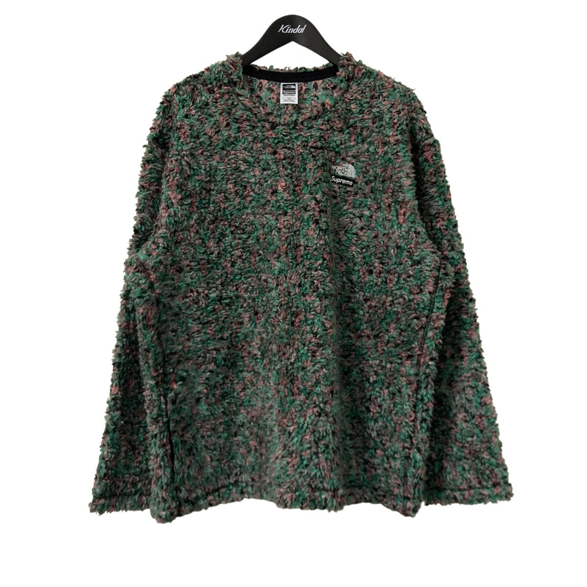 Supreme×THE NORTH FACE 23SSHigh Pile Fleece Pulloverボアスウェット