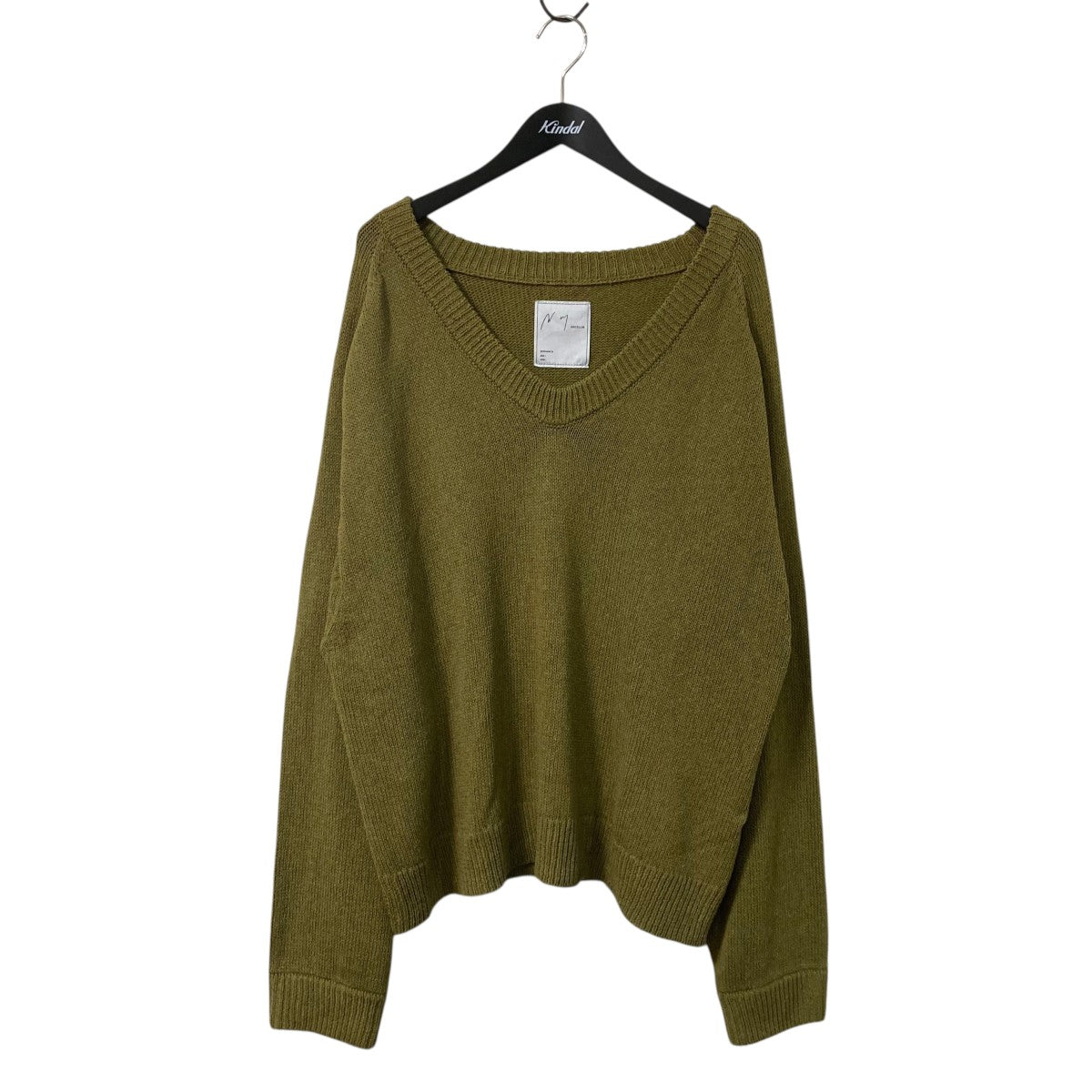 ANCELLM(アンセルム) 25AWUV NECK KNITVネックニットANC KN16 ANC KN16