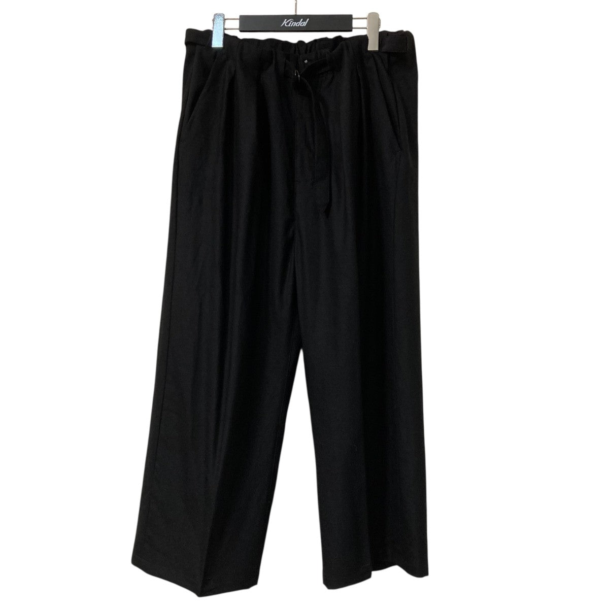 ANCELLM(アンセルム) BACKSATIN BELTLESS SLACKSスラックスANC