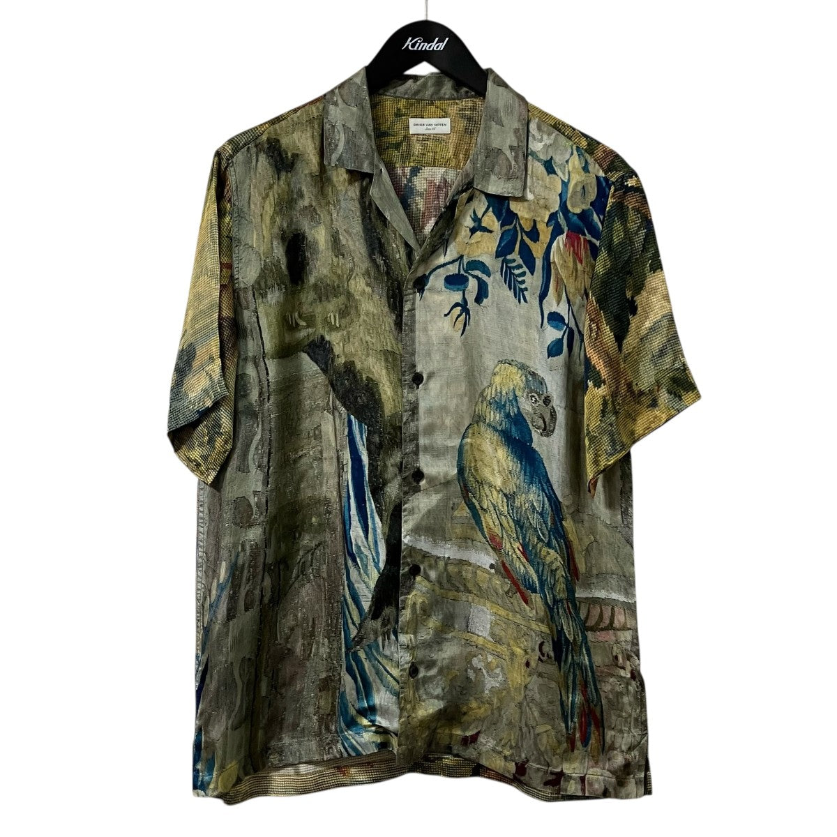 DRIES VAN NOTEN(ドリスヴァンノッテン) 総柄開襟シャツ73057105019