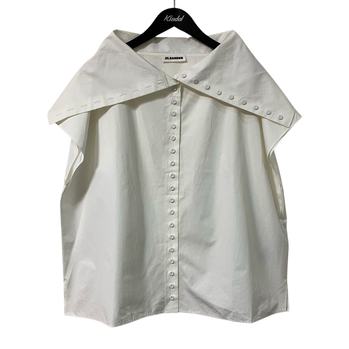JIL SANDER - ジルサンダー　ノースリーブブラウス JIL SANDER(ジルサンダー) ノースリーブブラウスJ01NC0172 J01NC0172