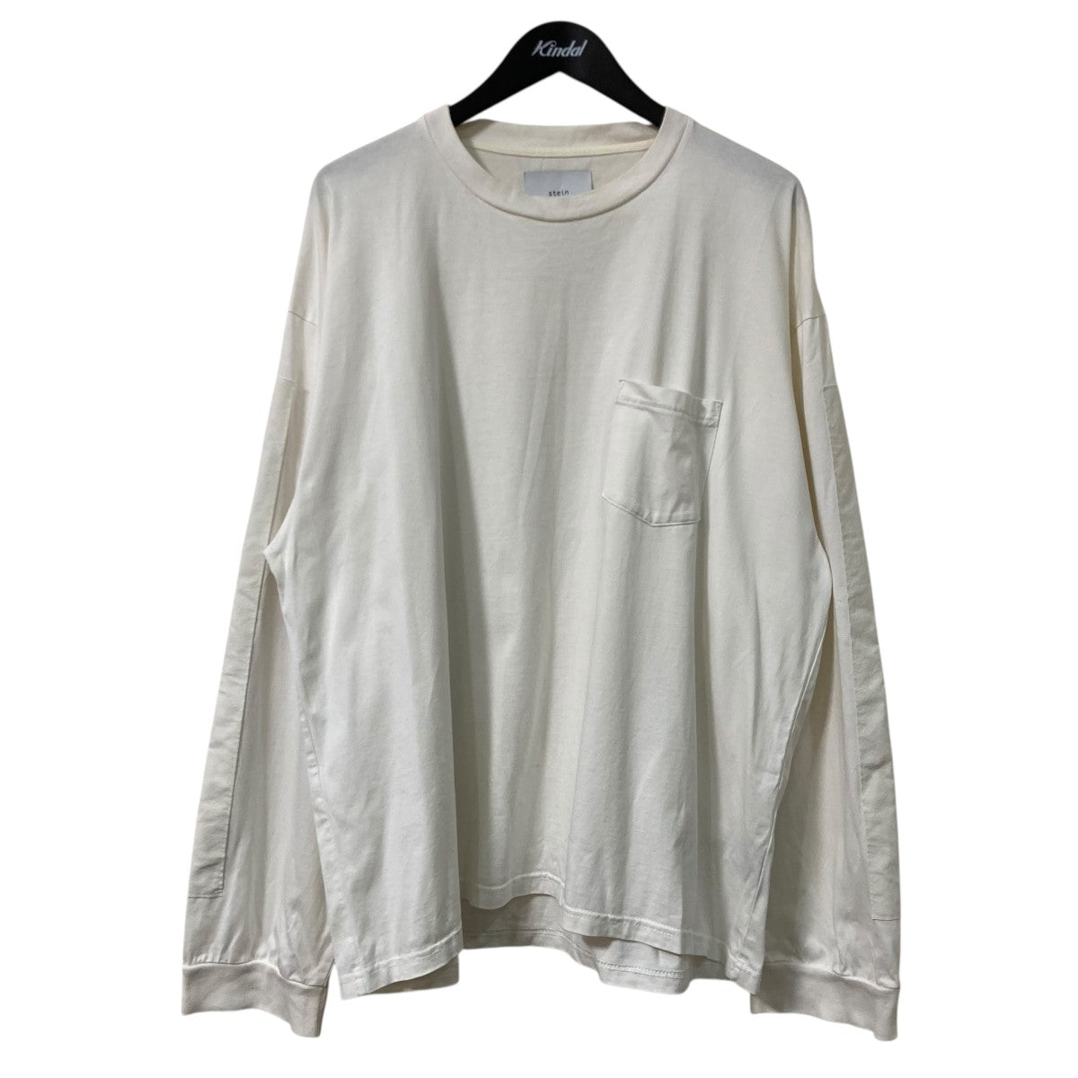 STONE  ホワイト 長袖カットソー（中古） stein(シュタイン) ロングスリーブカットソーST.208 ST.208 ホワイト