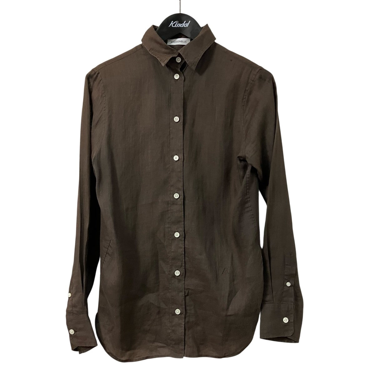 MADISON BLUE(マディソンブルー) MADAME SHIRT LINENリネンシャツMB191