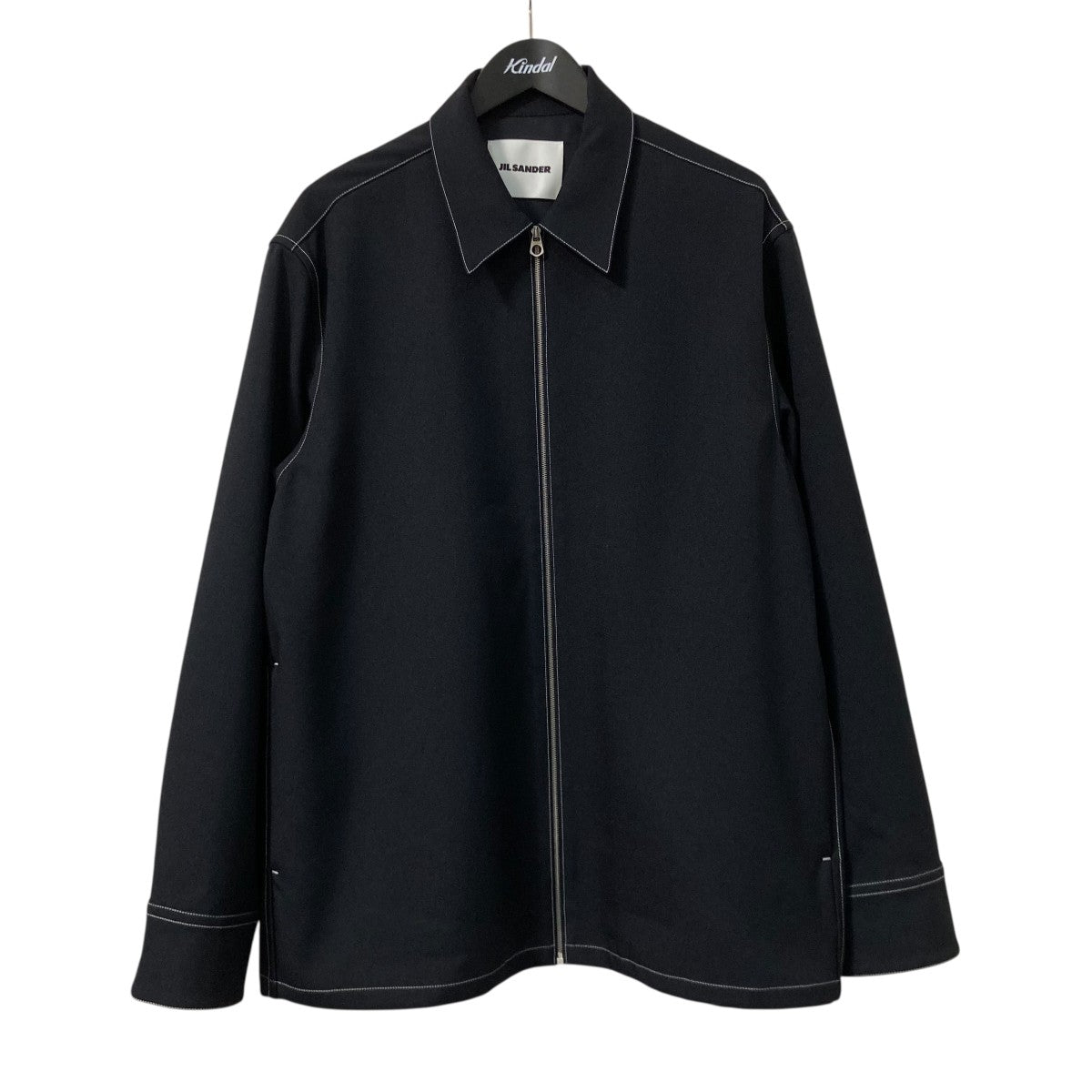 JIL SANDER(ジルサンダー) 25SSSERGE ZIP UP SHIRTジップアップシャツ
