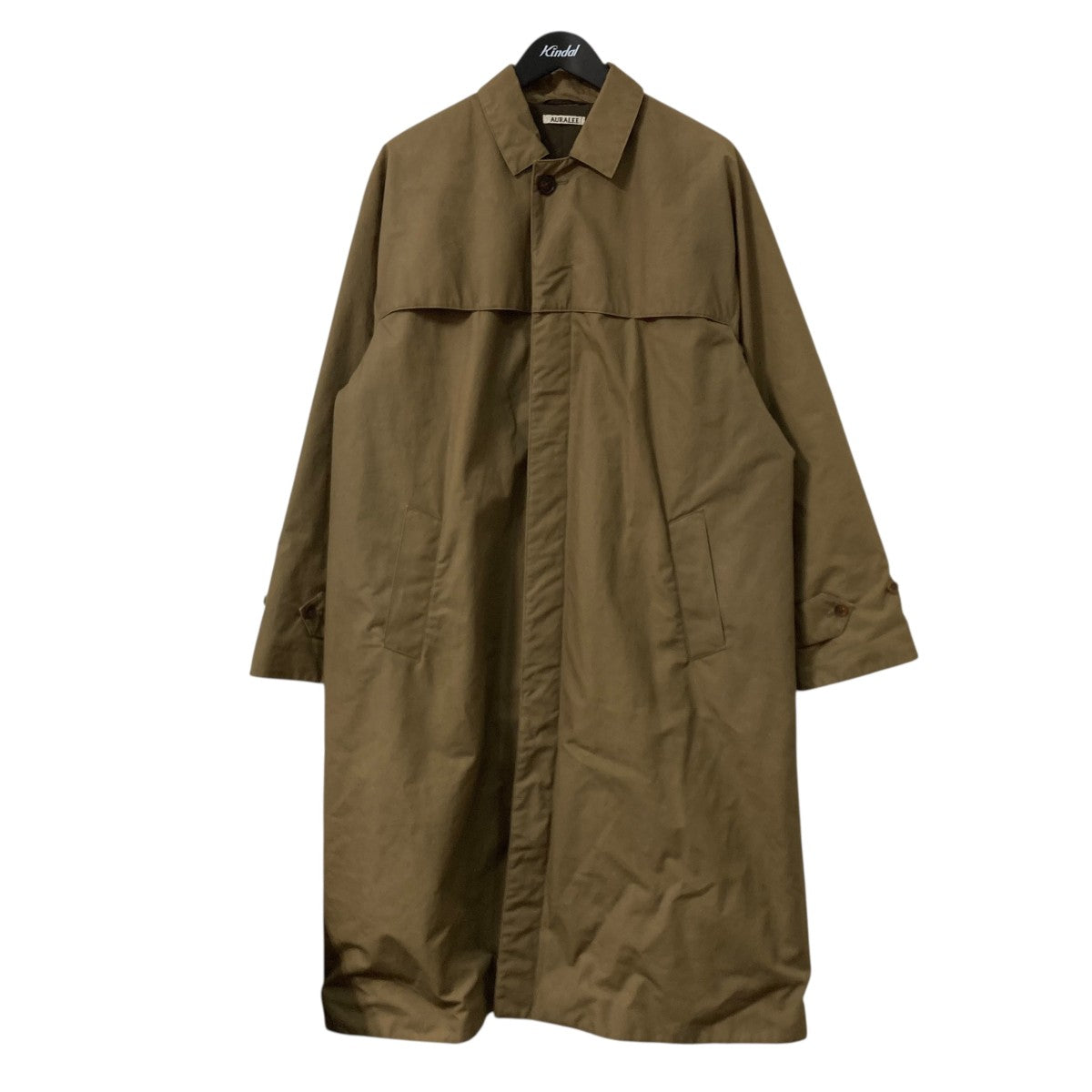 オーラリー　HIGH COUNT CLOTH BATTING LONG COAT AURALEE(オーラリー) HIGH COUNT CLOTH BATTING LONG COATステンカラー