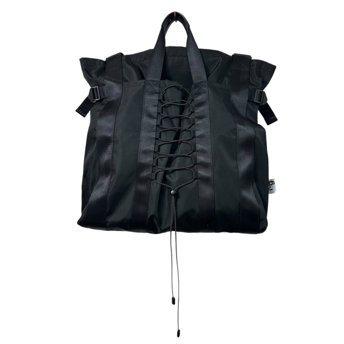 KISHIDAMIKI(キシダミキ) oversized 2way bag2WAYバッグ ブラック