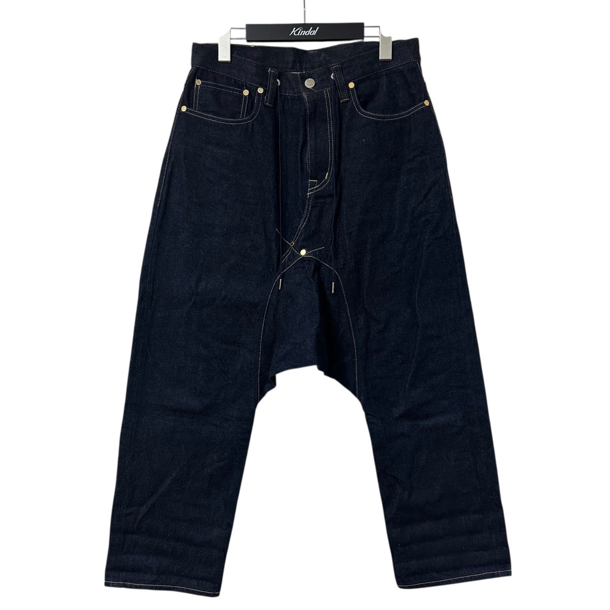 FUMITO GANRYU(フミトガンリュウ) Sarrouel cropped denim pants