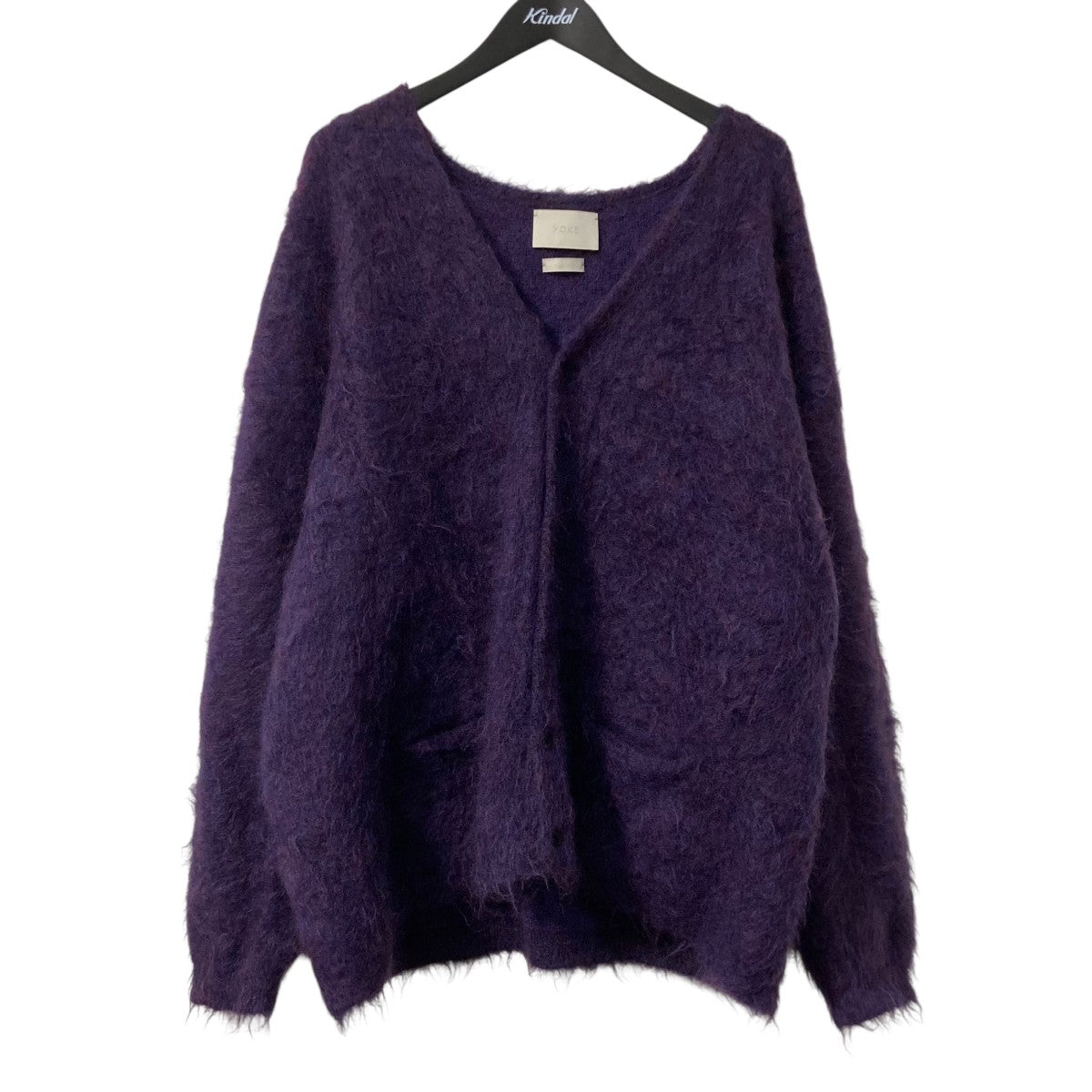 YOKE(ヨーク) 21AWLOOSED MOHAIR CARDIGANモヘアカーディガン