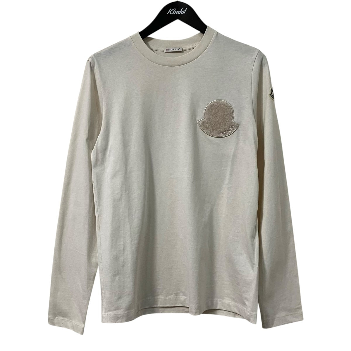 MONCLER(モンクレール) MAGLIA MANICA LUNGAロゴ刺繍ロングスリーブ