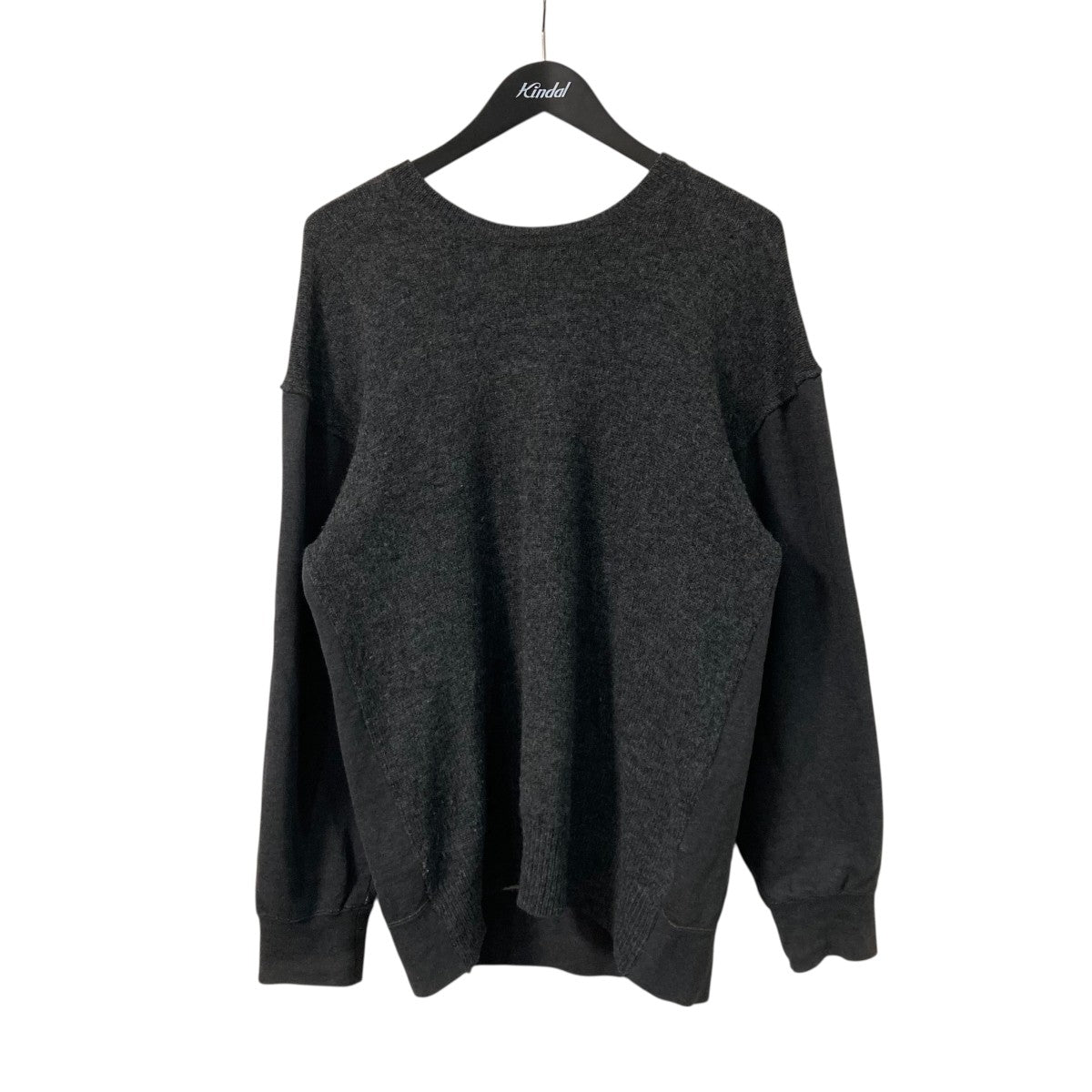 AD1998 素材切替クルーネックカットソー HT 040200