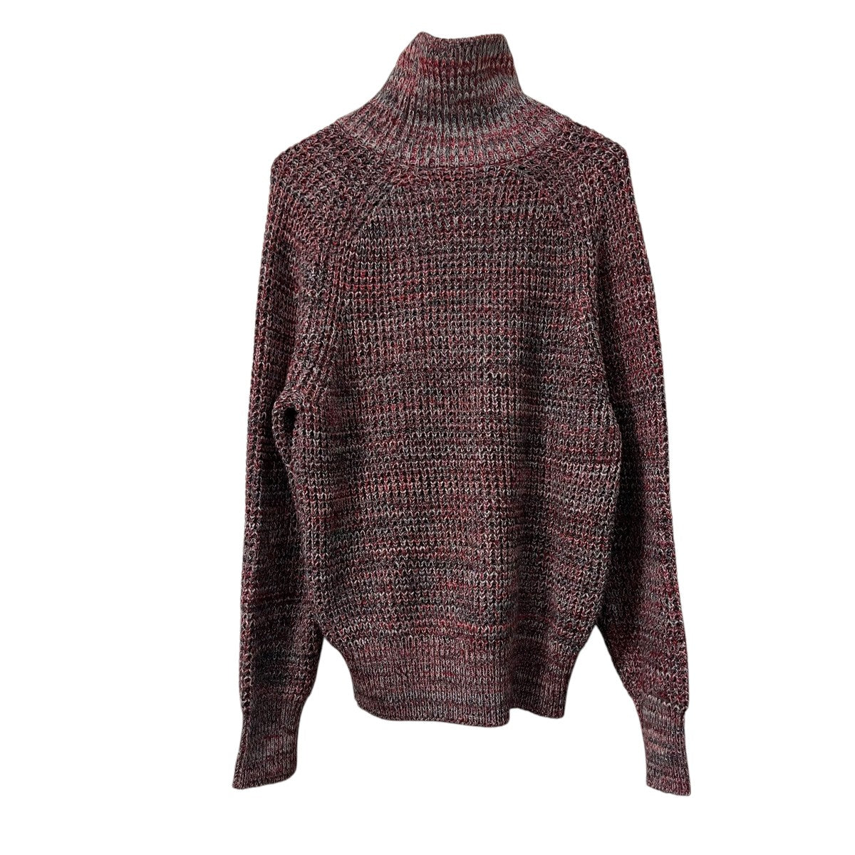 CABaN(キャバン) コットンカシミヤワッフルMIX タートルネックプル