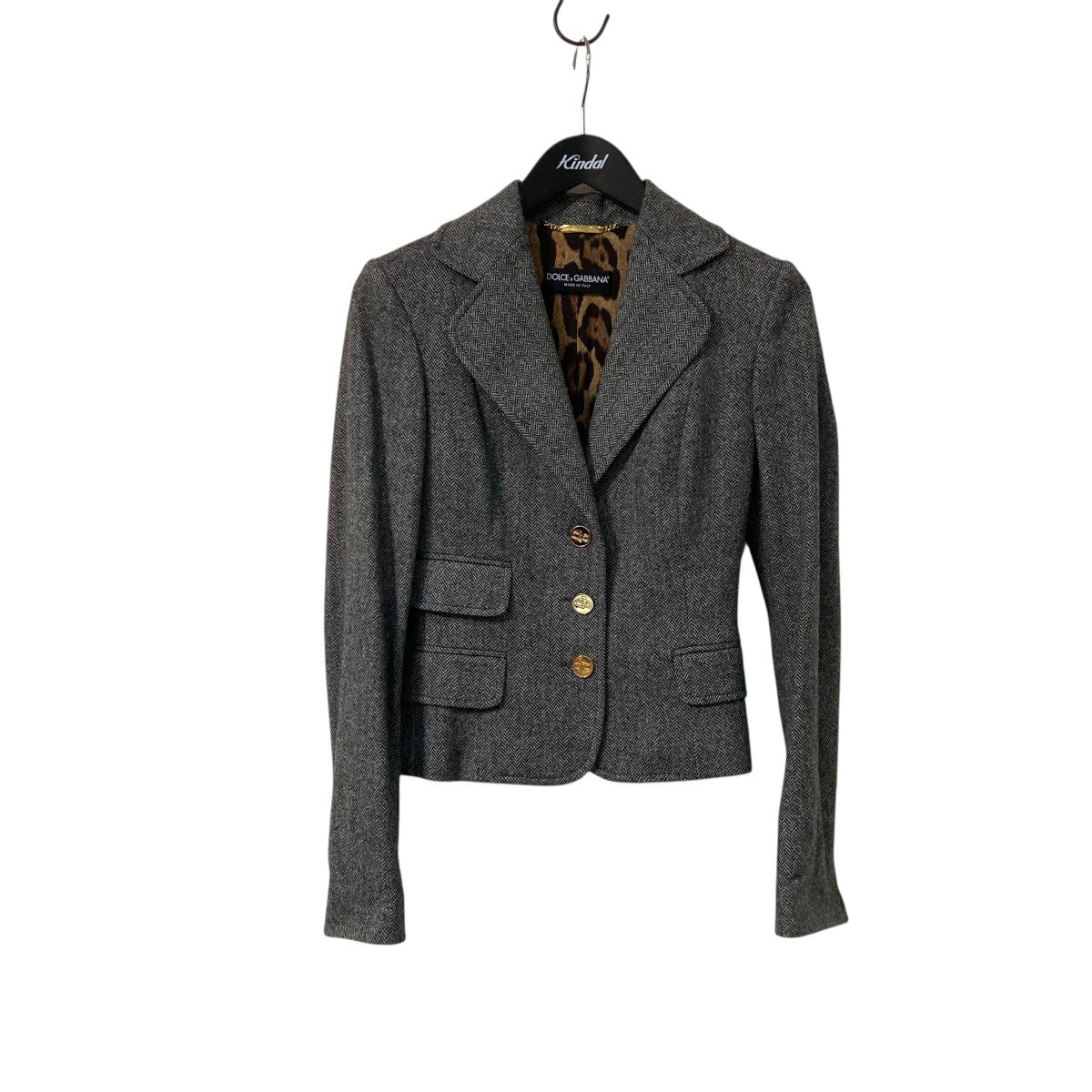 ヘリンボーン織りテーラードジャケットF1188T FC3A2