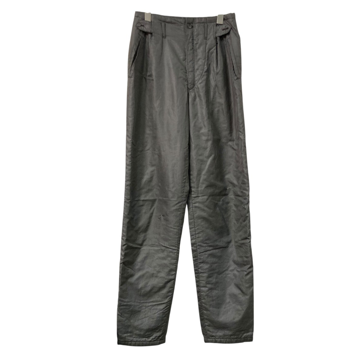 ISSEY MIYAKE MEN(イッセイミヤケ) 80s 筆タグナイロンパンツ 黄緑