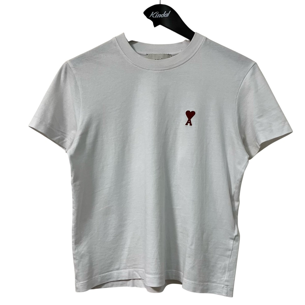 AMI PARIS(アミパリス) フロントポイントTシャツ ホワイト サイズ XXS