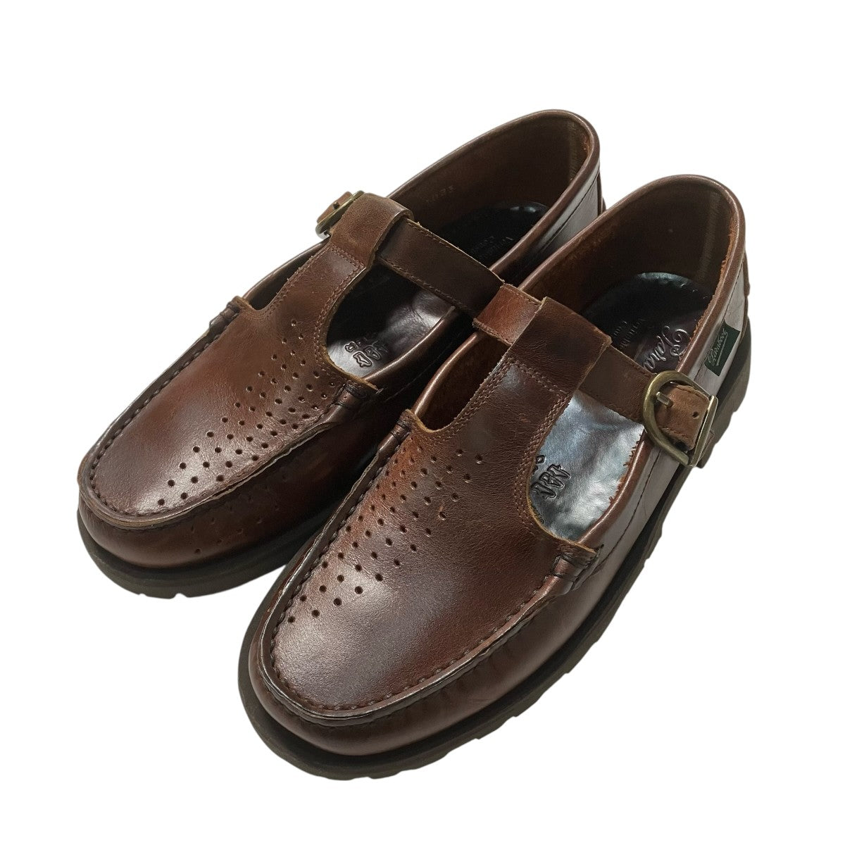 PARABOOT(パラブーツ) BABORDレザーシューズ1023 1023 ブラウン サイズ
