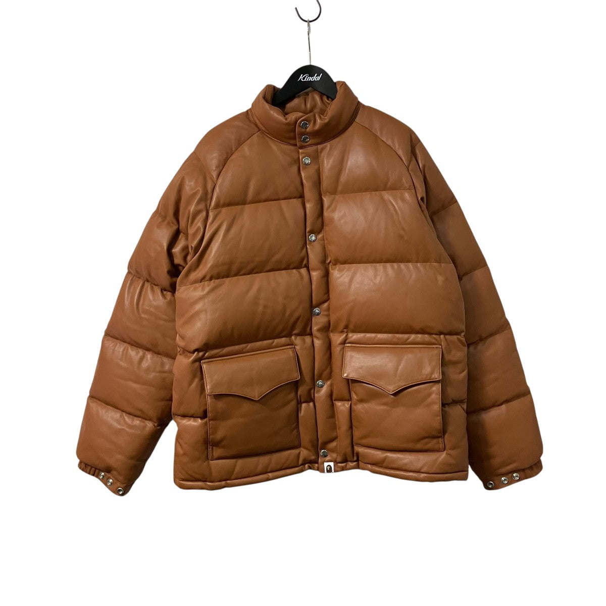A BATHING APE(アベイシングエイプ) ダウンフェザーレザージャケット