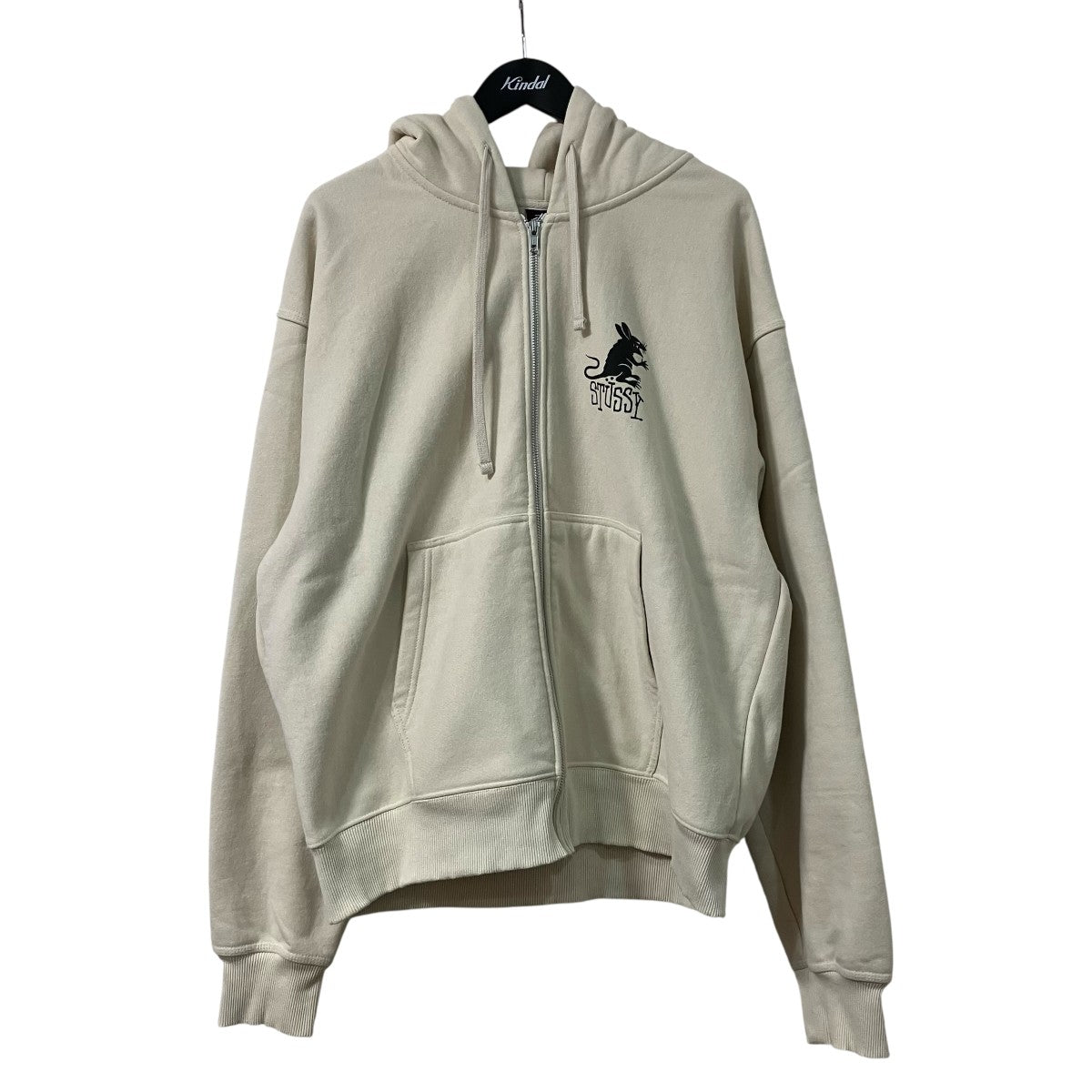 stussy(ステューシー) ジップパーカー ベージュ サイズ L｜【公式