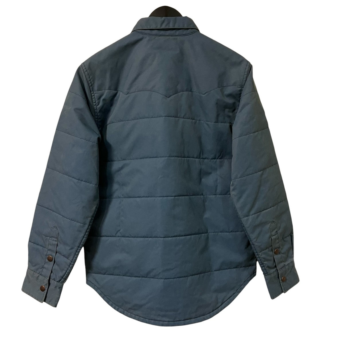 Quilted Twill Western Overshirt polo中綿ナイロンツイルシャツジャケット